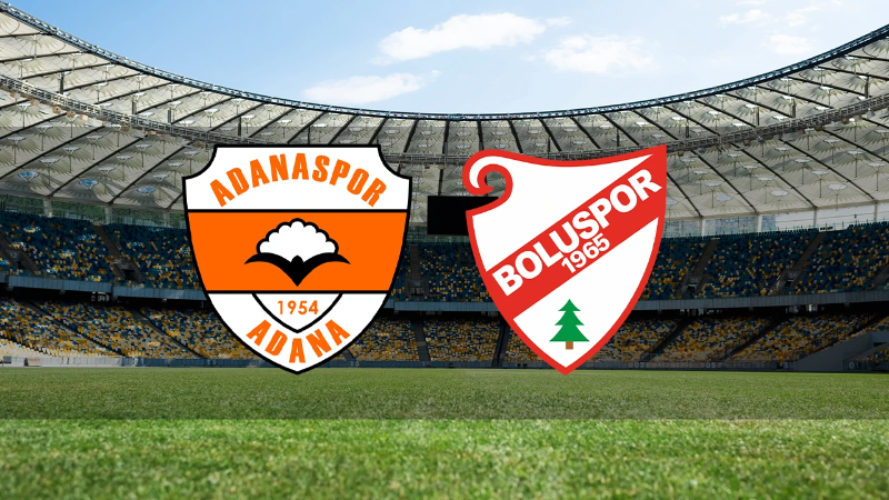 Adanaspor-Boluspor maçı ne zaman, saat kaçta, hangi kanalda?