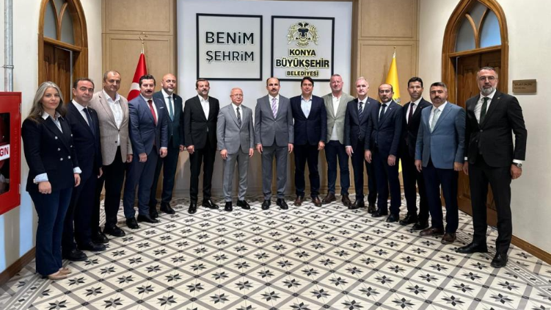AK Parti Bursa 11 başkanla Konya'da!