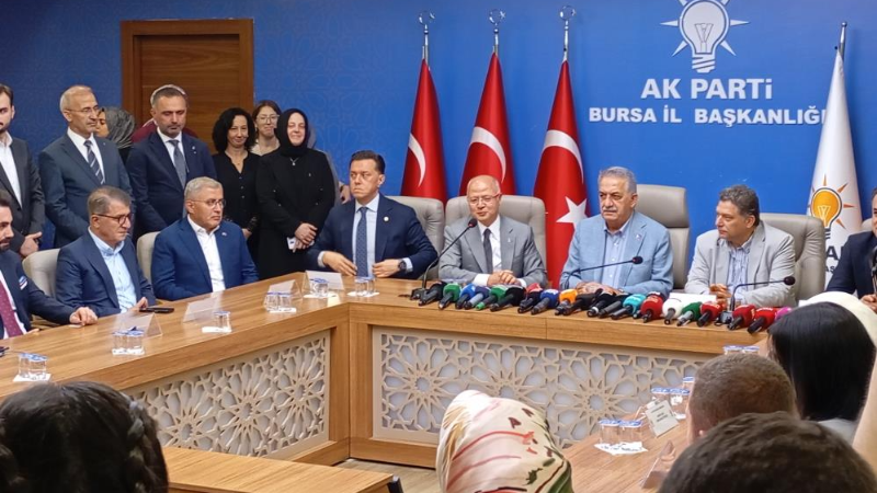 AK Parti Genel Başkan Yardımcısı Yazıcı Bursa’da