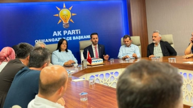 AK Parti Osmangazi'de 24. kuruluş yıl dönümü coşkusu