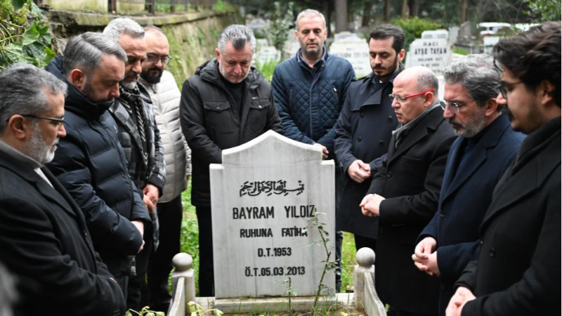 Ak Parti'den eski Başkan Bayram Yıldız'a vefa