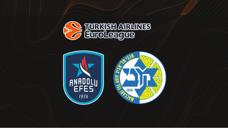 Anadolu Efes-Maccabi Tel Aviv maçı saat kaçta, hanggi kanalda?