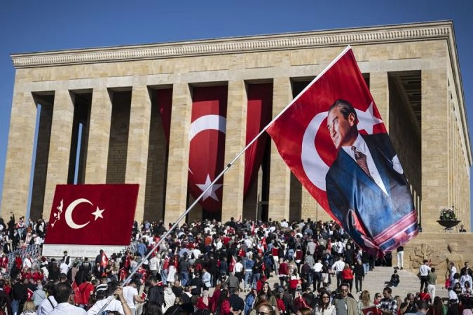 Anıtkabir, 2024'te 6 milyon 550 bin 480 ziyaretçiyi ağırladı