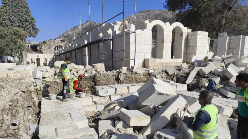 Antakya Ulu Cami Bursa Büyükşehir’le yükseliyor