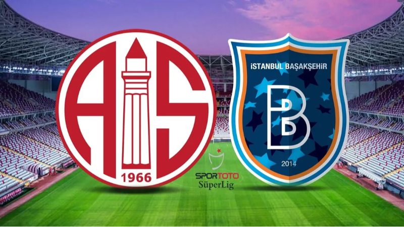 Antalyaspor - Başakşehir maçı ne zaman, saat kaçta ve hangi kanalda?