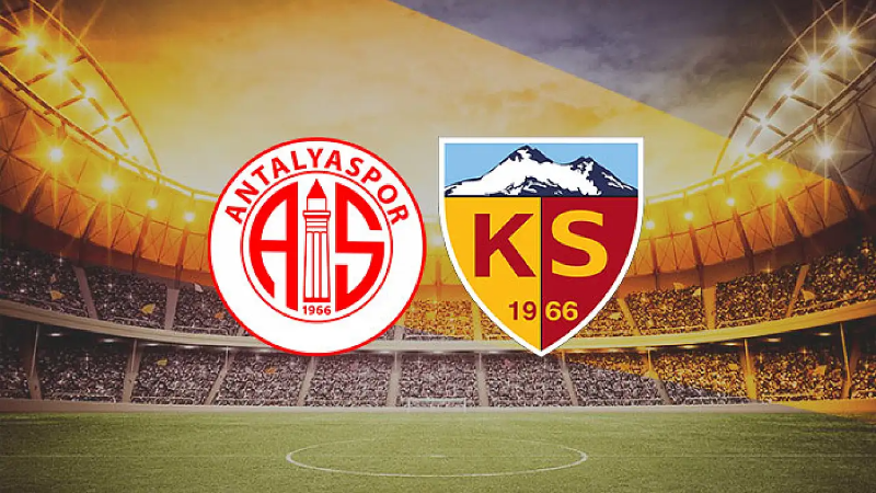 Antalyaspor-Kayserispor maçı saat kaçta, hangi kanalda?