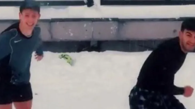 Arda Güler, Bolu'da karın keyfini çıkardı