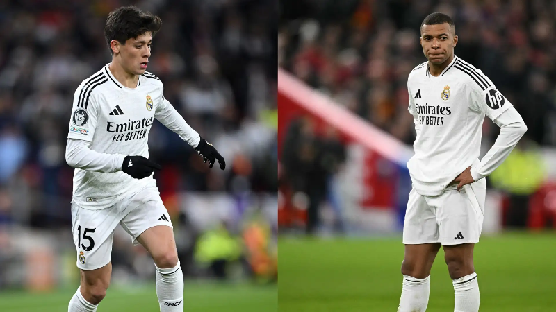 Arda Güler'i bir rahat bırak Mbappe!