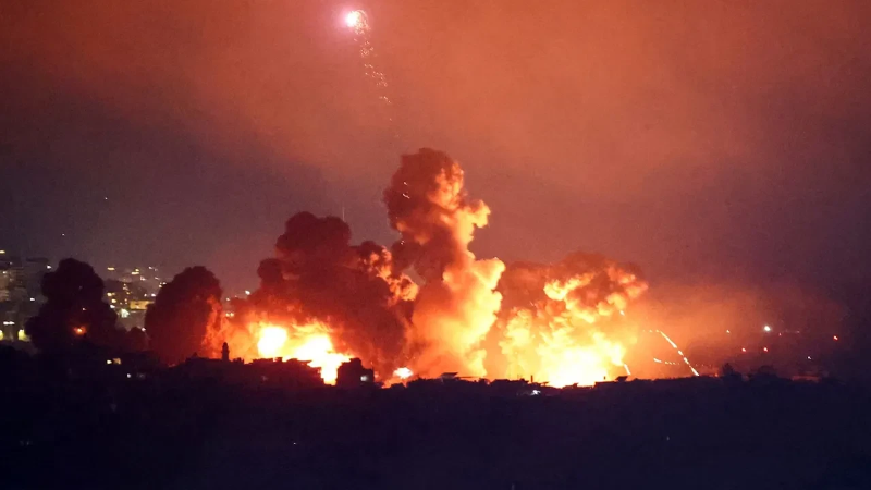 Ateşkes sona erdi: İsrail, Gazze’yi bombaladı