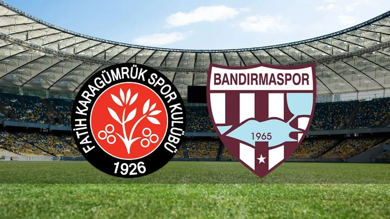 Bandırmaspor - Karagümrük maçı ne zaman, saat kaçta, hangi kanalda?