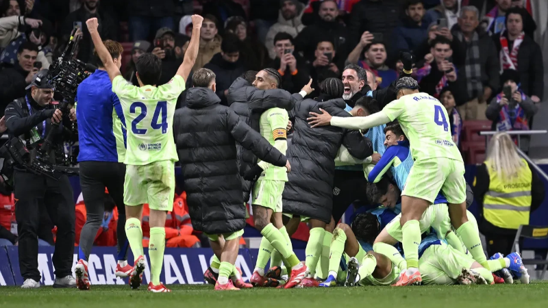 Barcelona, Atletico Madrid karşısında inanılmazı başardı