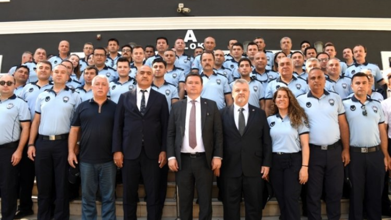Başkan Aydın, Zabıta Teşkilatı'nın yıl dönümünü kutladı