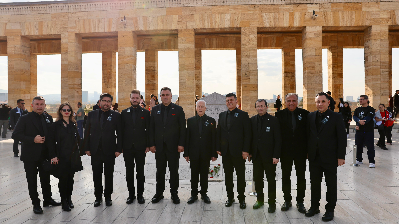 Başkan Bozbey ve ekibinden  Anıtkabir’e ziyaret