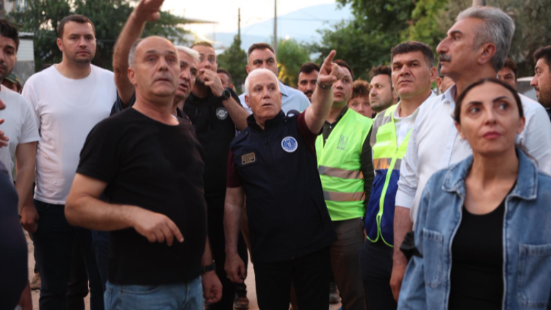 Başkan Bozbey'den yangınla ilgili flaş açıklamalar!