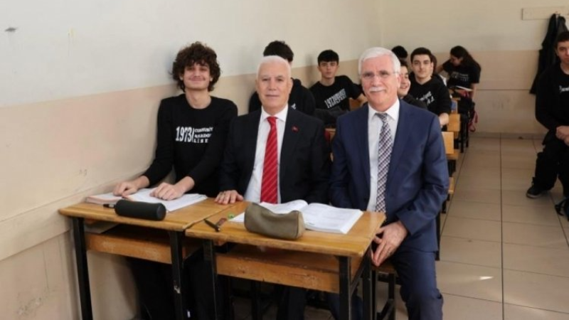Başkan Bozbey'in duygu yüklü anı!