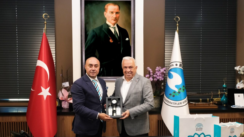 Başkan Şadi Özdemir’den Marmarabirlik’e hayırlı olsun ziyareti