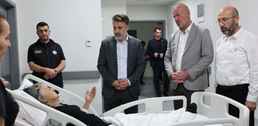 Yasa boğan kazanın ardından Şahin Biba'dan anlamlı ziyaret