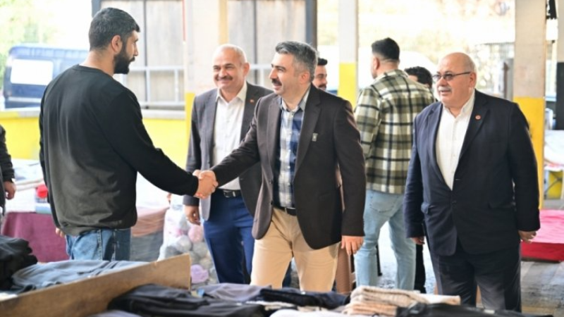 Başkan Yılmaz esnafın talep ve önerilerini tek tek dinledi!