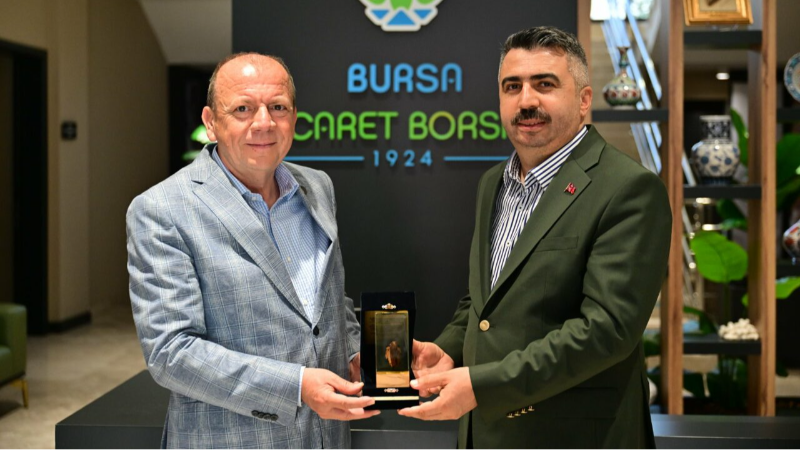 Başkan Yılmaz’dan Bursa TB Başkanı Matlı’ya ziyaret