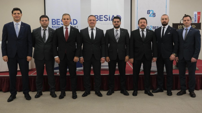BESİAD'da Sinan Topuk dönemi devam ediyor