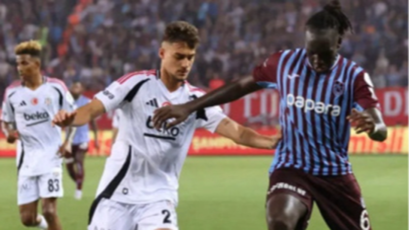 Beşiktaş, evinde Trabzonspor'u ağırlıyor; işte muhtemel 11'ler