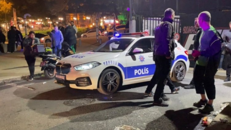 Beşiktaş Fenerbahçe derbisi öncesi silahlı çatışma!