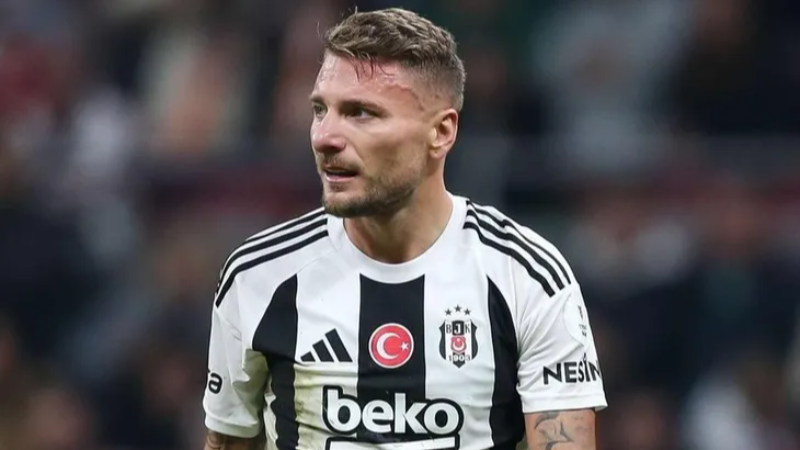 Beşiktaş'ta Ciro Immobile bu göndermeyi kime yaptı?