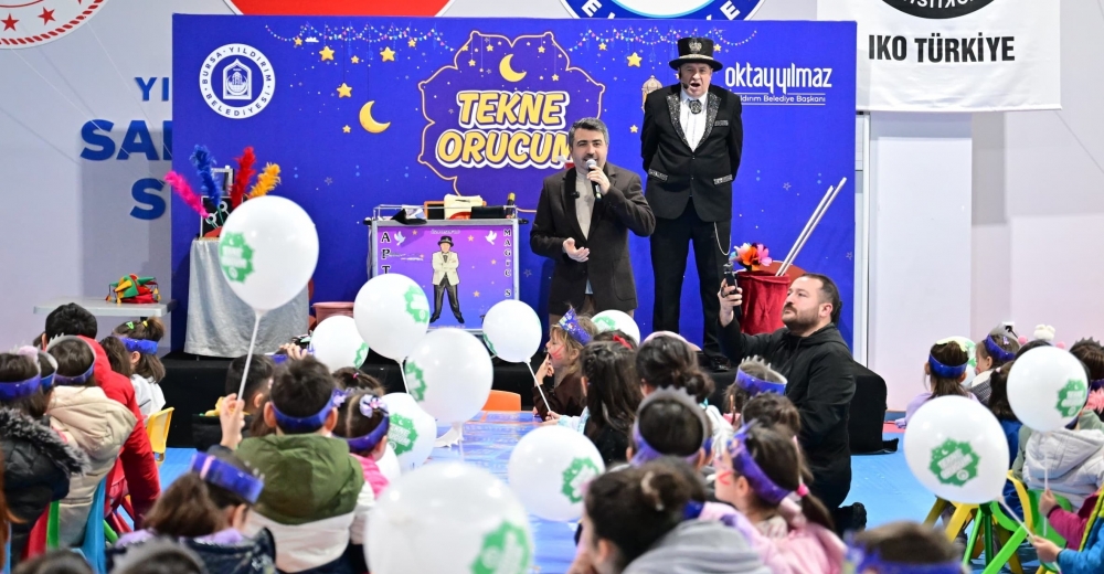 Böyle olur Yıldırım'da çocukların iftarı!