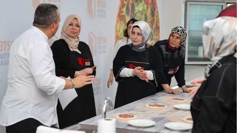 BTSO Mutfak Akademi'nin en özel misafirleri