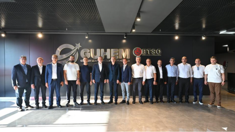 BTSO’nun makro projelerine ziyaret
