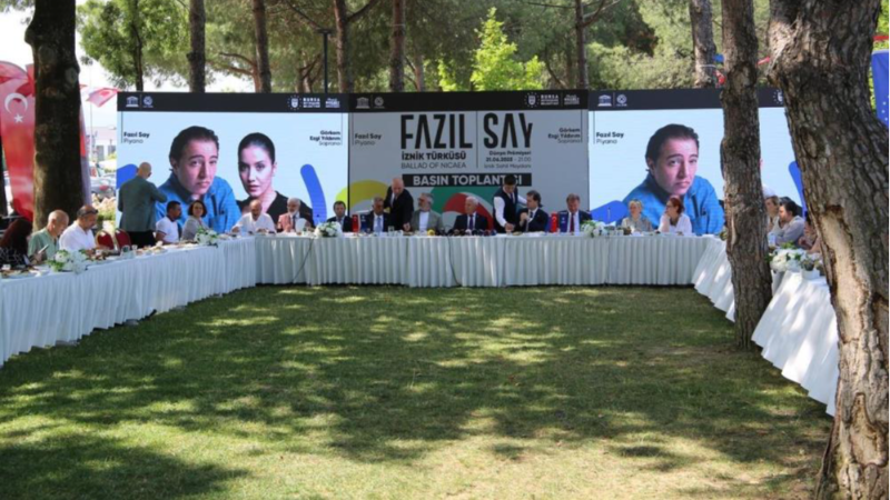 Bu konsere tüm Bursa davetli