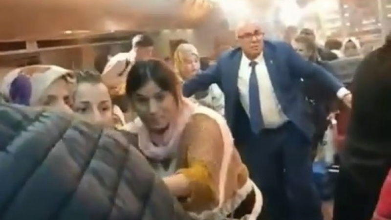 BUDO'da dehşet anları; Yolcular ne yapacağını şaşırdı...