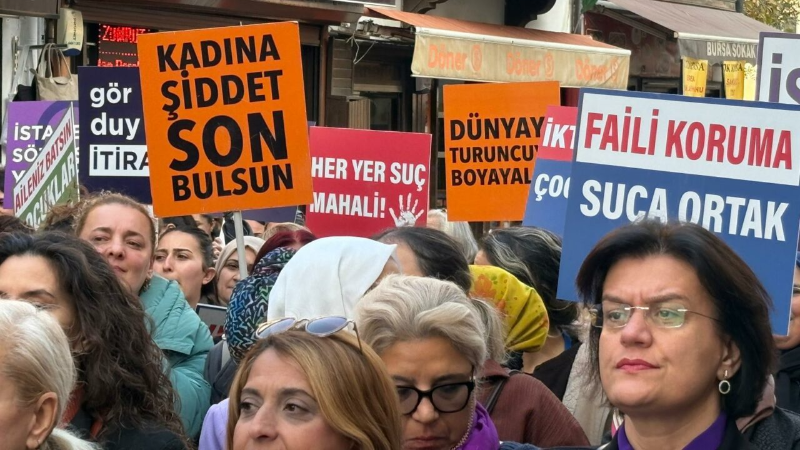Bursa ayağa kalktı; Güçlü mesaj...