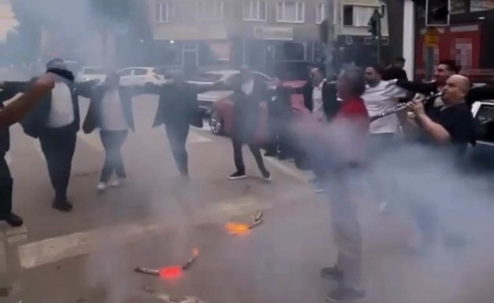 Bursa bir düğün magandası daha!