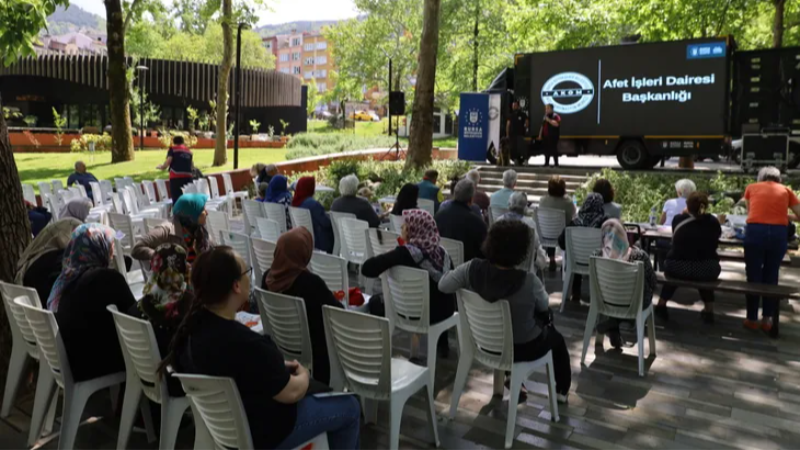 Bursa Büyükşehir afetler için harekete geçti
