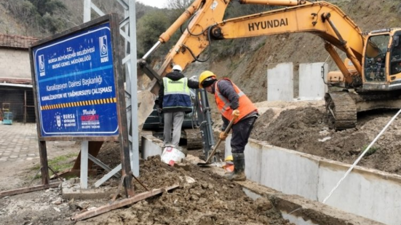 Bursa Büyükşehir Belediyesi, 17 ilçedeki yatırım seferberliği devam ediyor