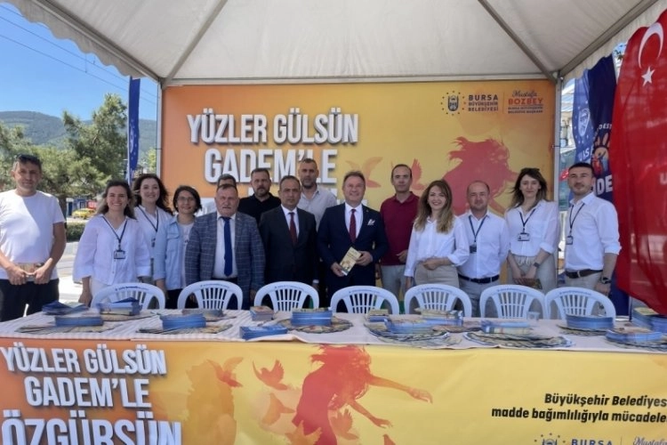 Bursa Büyükşehir Belediyesi, bağımlılıkla mücadeleyi sürdürüyor