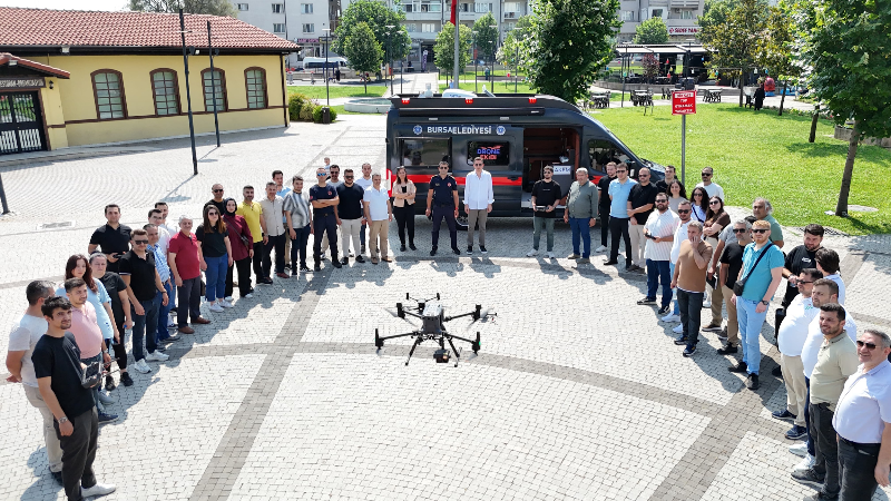 Bursa Büyükşehir çalışanlarına İHA eğitimi