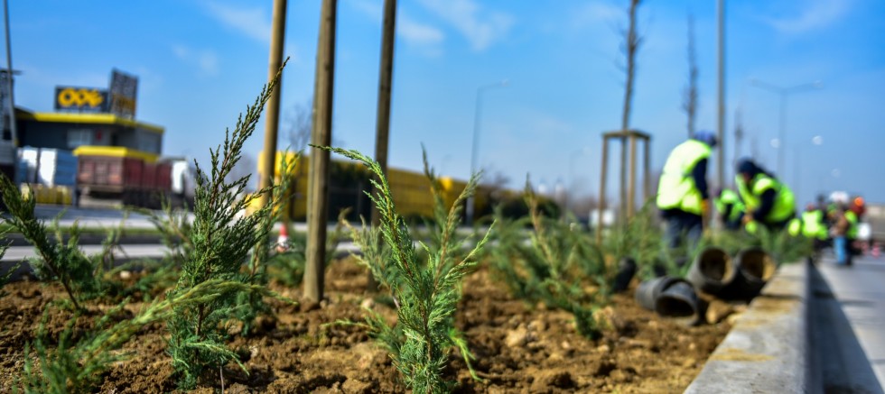 Bursa Büyükşehir kenti güzelleştiriyor!