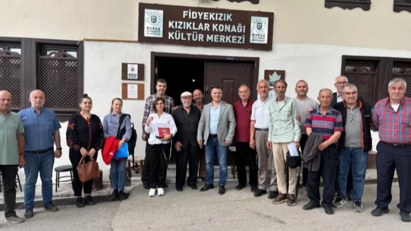 Bursa Büyükşehir kestane üreticilerinin yanında