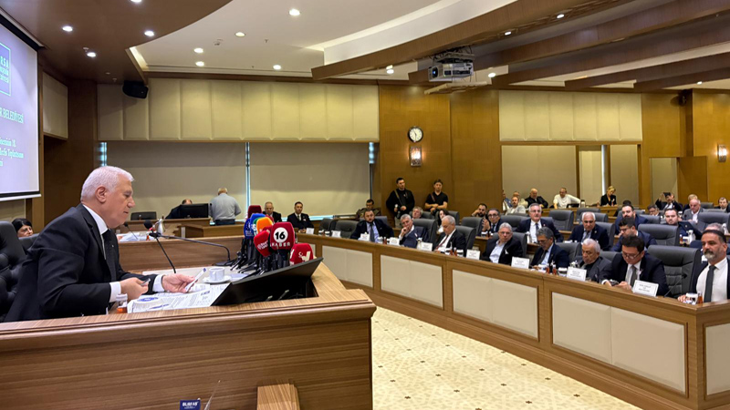 Bursa Büyükşehir Meclisi’nde su tartışması