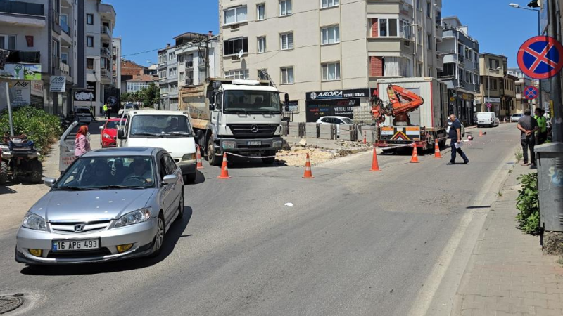 Bursa Büyükşehir Mudanya'nın yardımına koştu