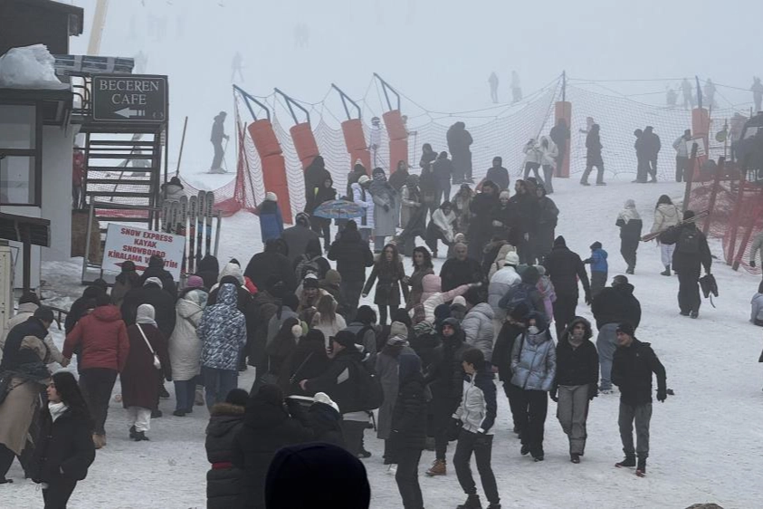Bursa Büyükşehir tanıttı, Uludağ'a turist yağdı
