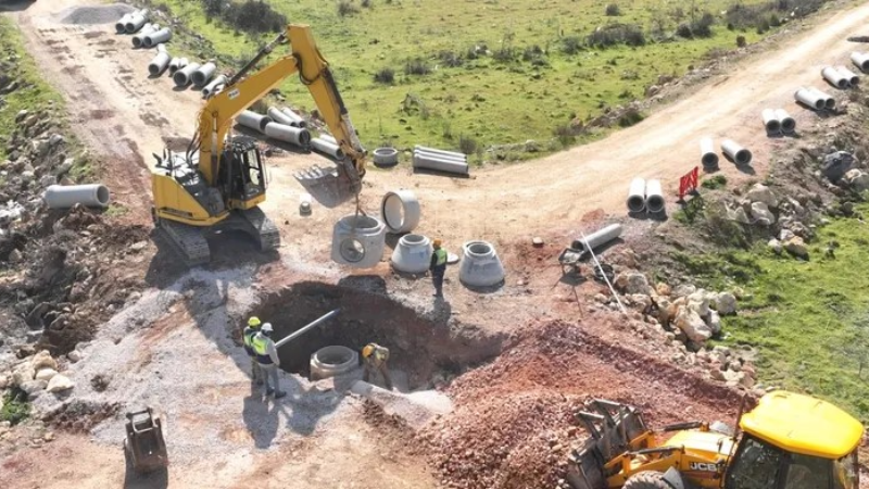 Bursa Büyükşehir'de altyapı çalışmaları tam gaz devam ediyor