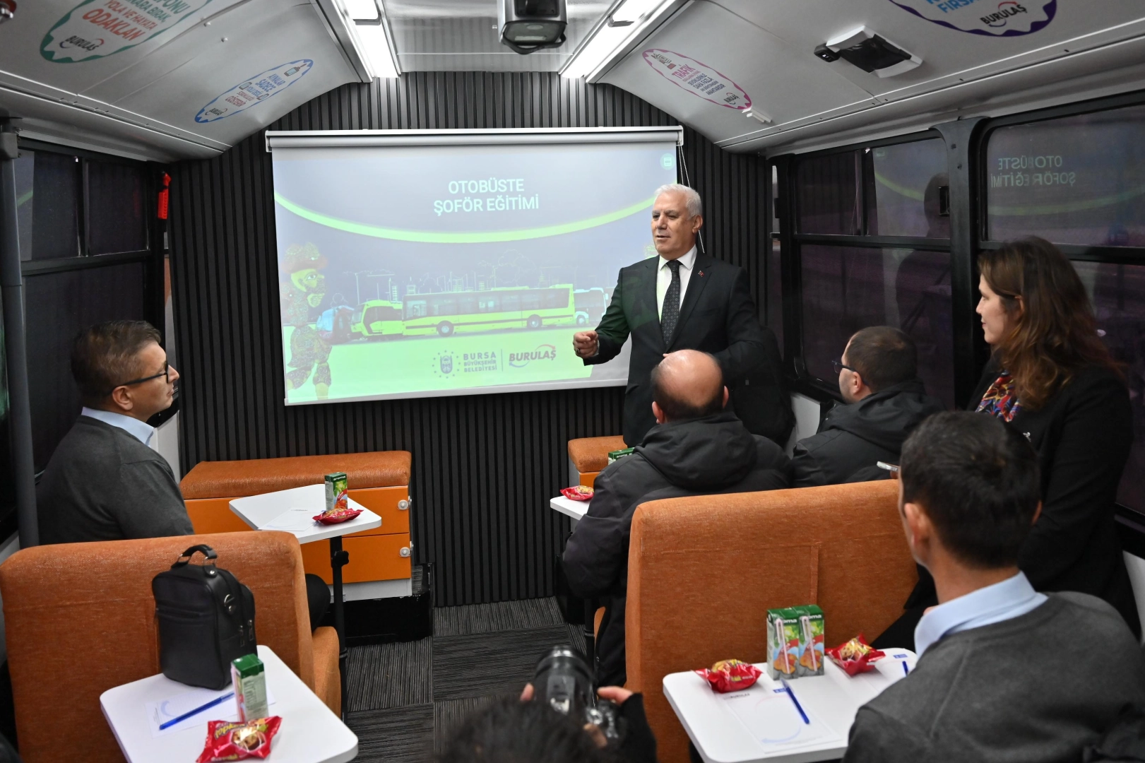 Bursa Büyükşehir'den belediye şoförlerine özel eğitim