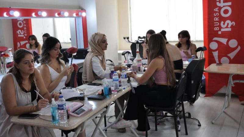 Bursa Büyükşehir'den kadın istihdamına katkı