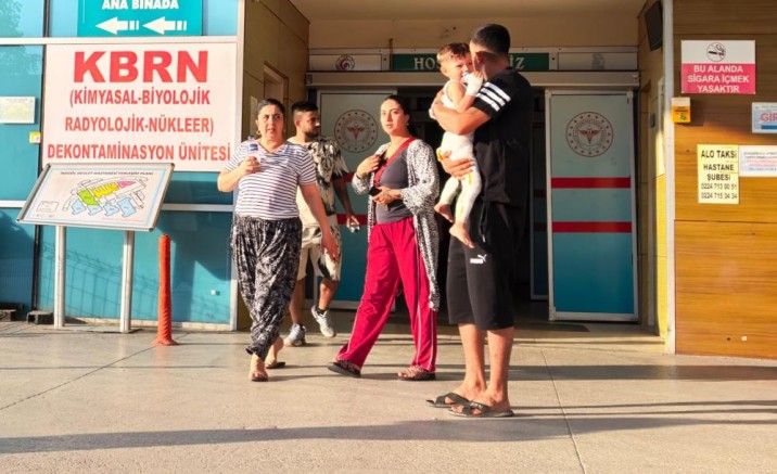 Bursa’da 2 yaşındaki çocuğun üzücü anı!