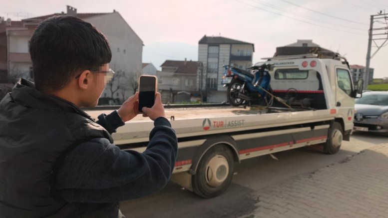  Bursa’da abartı egzozlu motosiklet sürücüsüne 58 bin TL ceza