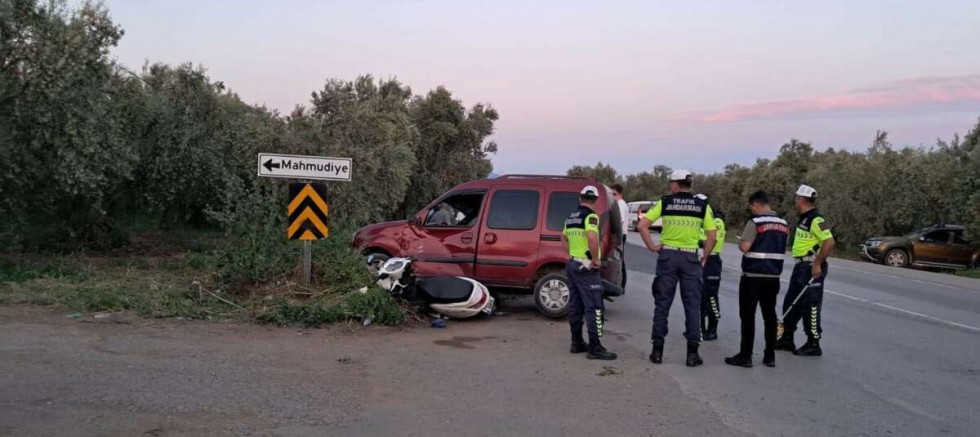 Bursa'da bayram günü korkutan kaza; 2 yaralı...