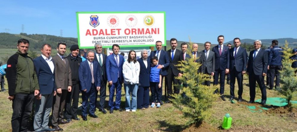 Bursa’da Cengiz Yiğit anısına hatıra ormanı oluşturuldu!